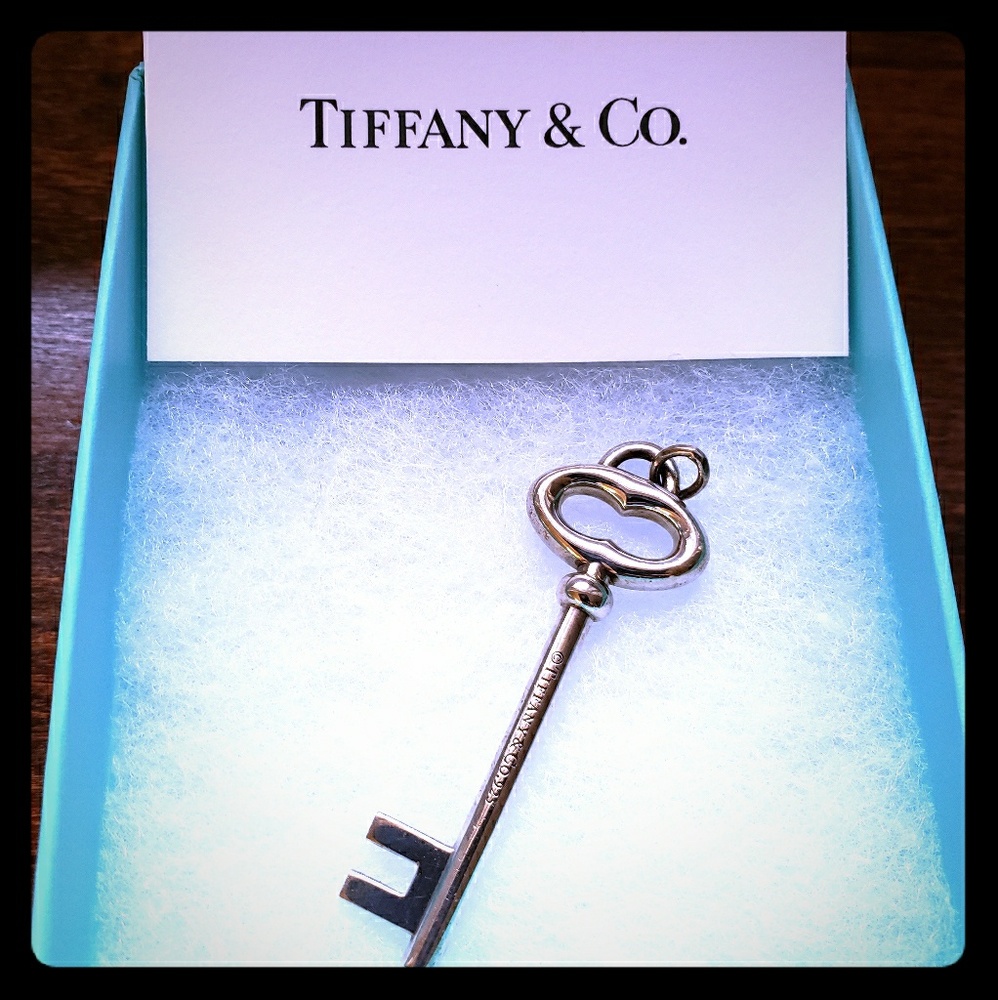 Tiffany & Co. Sterling Silver Key Pendant